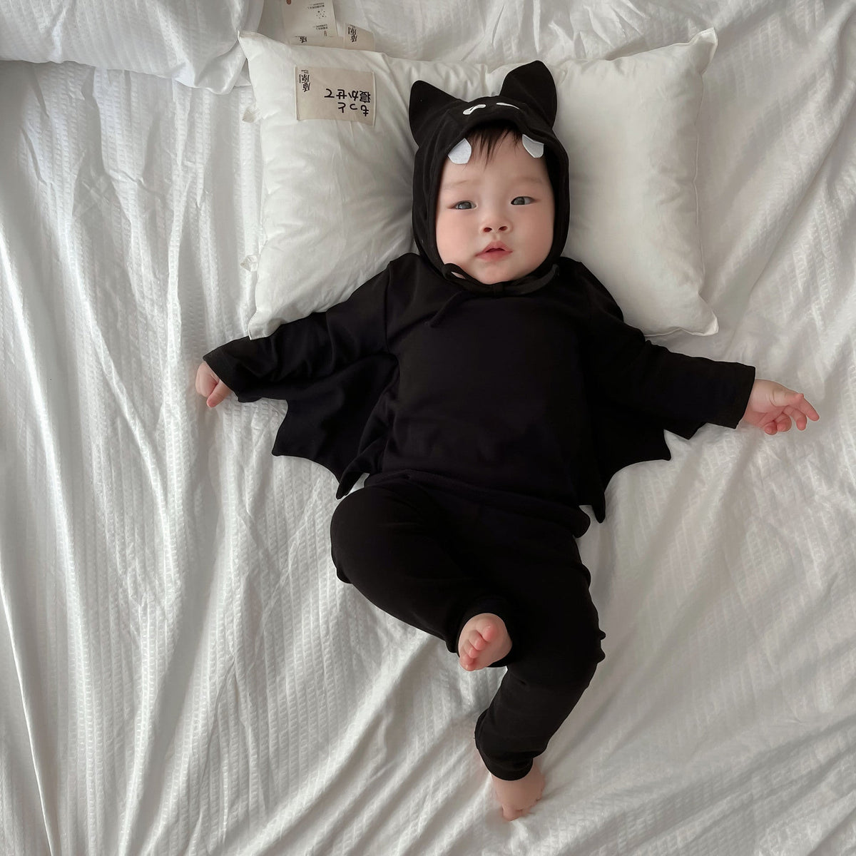 Kids Halloween bat outfit set