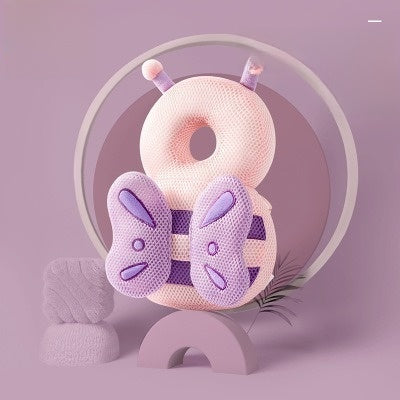 Toddler anti-fall pillow with shoulder straps