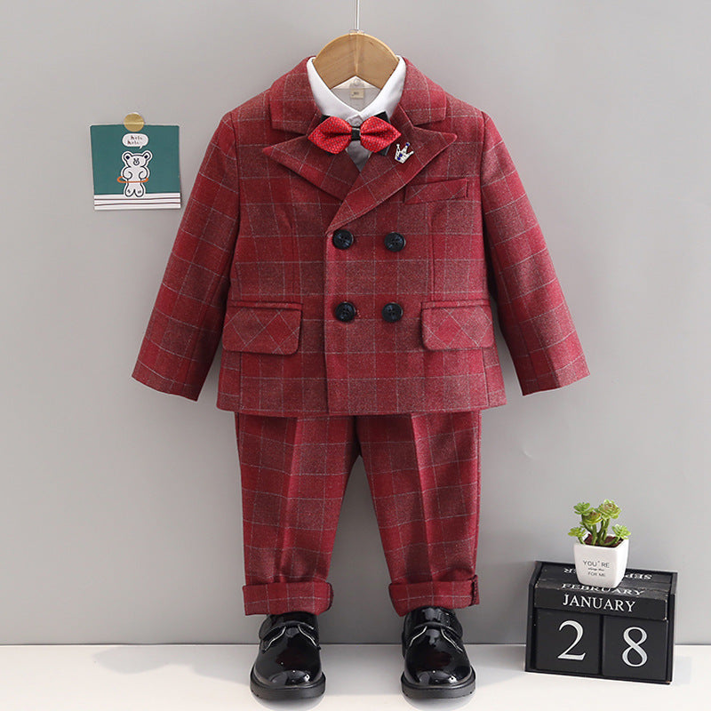 Boys British-style suit set