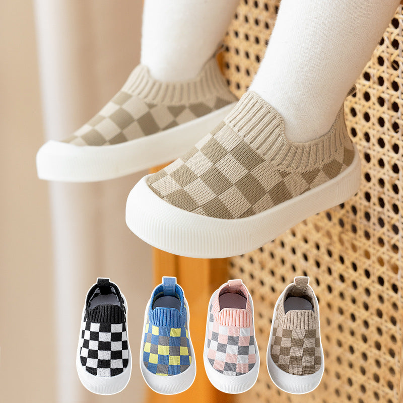 Soft sole non-slip toddler shoes