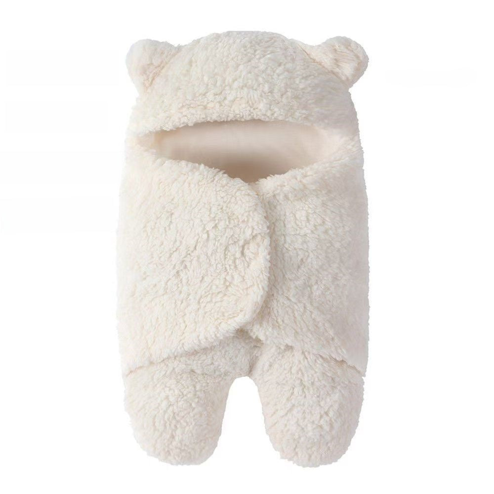 Quilted cotton newborn swaddle suit