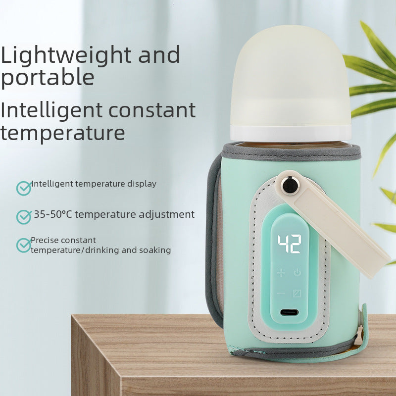 Portable baby formula water warmer