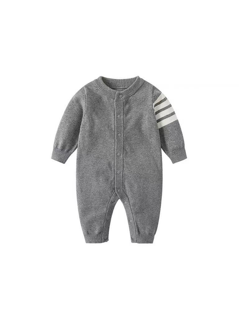 Baby boy knitted cotton jumpsuit