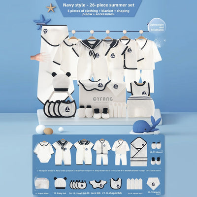 Newborn Gift Box - Summer Navy 26pcs / 66cm