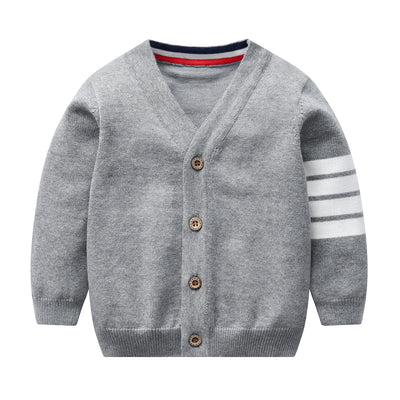Knitted Jumpsuit - Gray Knit Coat Single Layer / 59cm