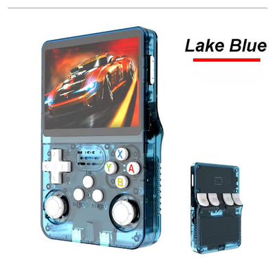 Handheld Game Console - Default / Lake Blue R36S
