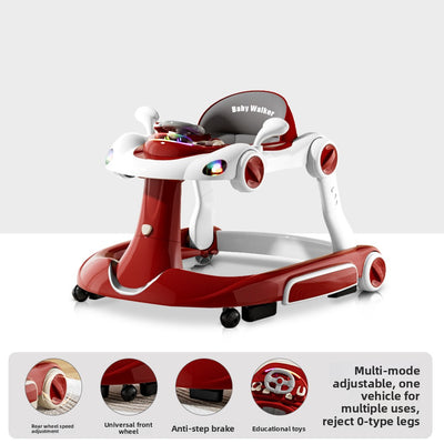 Musical Baby Walker - Candy Red Default