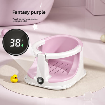 Smart Bath Seat - Pink temperature sensing model