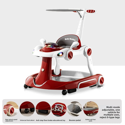 Musical Baby Walker - Candy Red L3