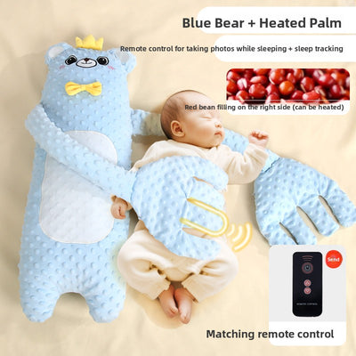 Soothing Sleep Comforter - Blue Bear Bow Hug