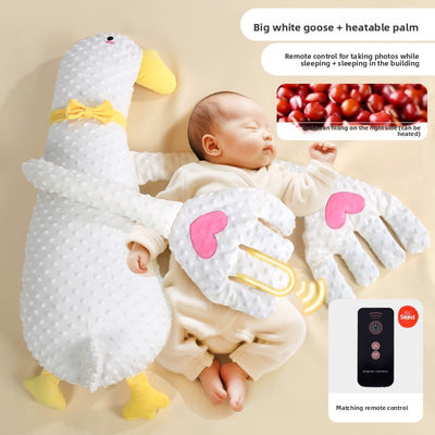 Soothing Sleep Comforter - White Goose Bow Hug