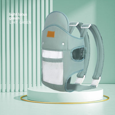 Lightweight Baby Carrier - light lotus green comfortable mesh style