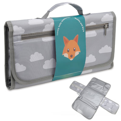 Foldable Changing Pad - White Cloud / Default