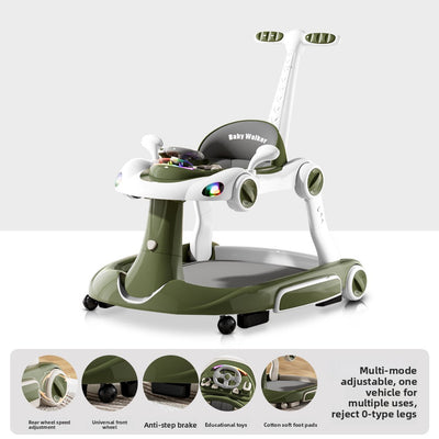 Musical Baby Walker - Avocado Green L2