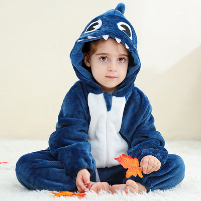 Animal Flannel Onesie - view 4