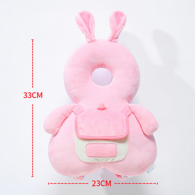 Head Protection Pillow - Rabbit Upgraded With Strap Squeak