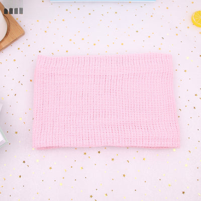 Knit Cotton Blanket - MPS03 Love Pink / 75x100cm