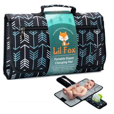 Foldable Changing Pad - Blue Arrow / Default