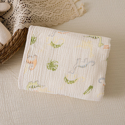 Lace Baby Blanket - Dinosaur / 100*70