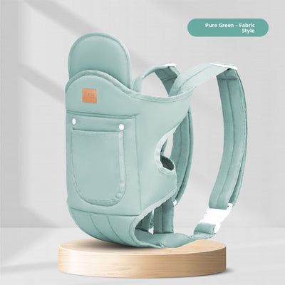 Lightweight Baby Carrier - light lotus green warm cloth style