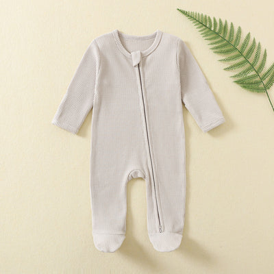 Classic Baby Jumpsuit - Light gray / 3M