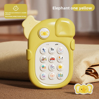 Baby Toy Phone - [elephant-yellow]