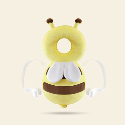 Head Protection Pad - Yellow Bee Flannel Belt