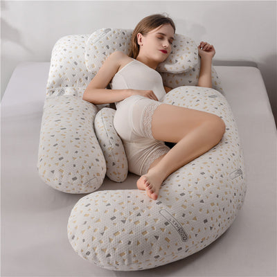U-Shaped Maternity Pillow - Coolmax Memory with pillow / 180x80x70
