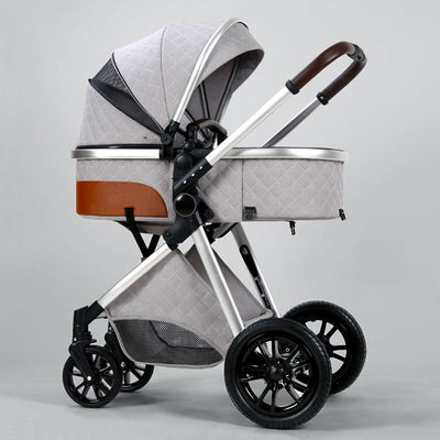 Reclining Stroller - V9-2 light gray