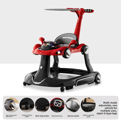 Musical Baby Walker - Warrior Red L3