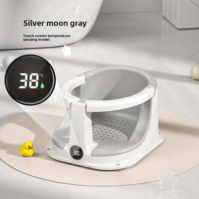 Smart Bath Seat - Gray temperature sensing model