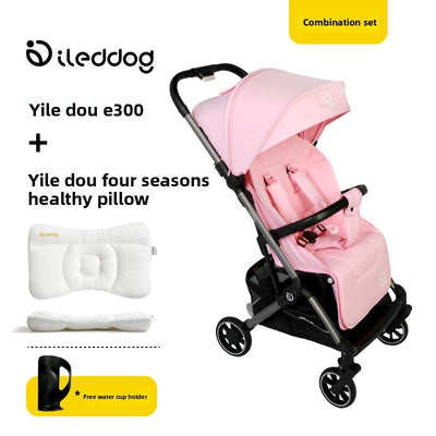 Baby Stroller - Yile Dou E300 Candy Pink Growth Pillow