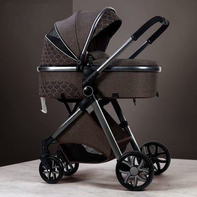 Reclining Stroller - V9-1 chocolate
