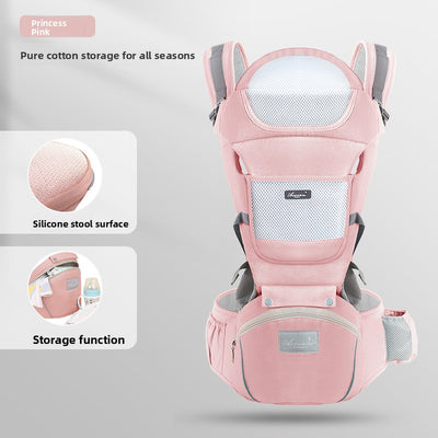 Hip Seat Carrier - Princess Pink Cotton