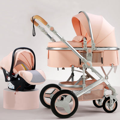Basket Stroller - Pink pink