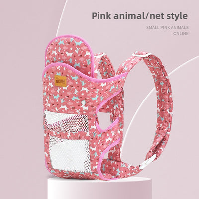 Lightweight Baby Carrier - pink fox comfortable mesh style