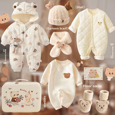 Newborn Gift Set - Chocolate candy house / 0-4 months