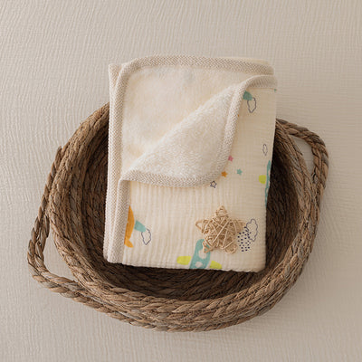 Lace Baby Blanket - Airplane / 100*70