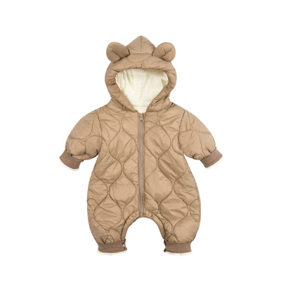 Infant Romper - Camel / 0-3M