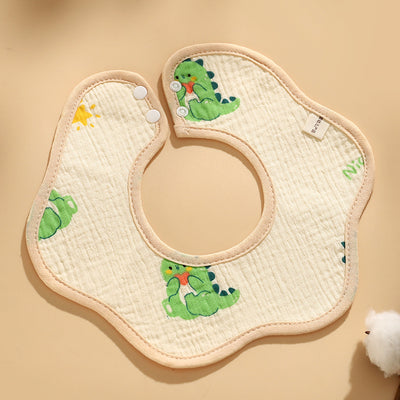Drool Bib - Green Dinosaur