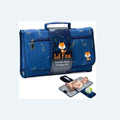 Foldable Changing Pad - Blue Starry Sky / Default