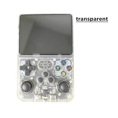 Handheld Game Console - Default / Transparent White R36S