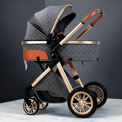 Reclining Stroller - V9-2 gentleman gray