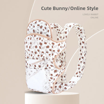Lightweight Baby Carrier - cute bunny comfortable mesh style