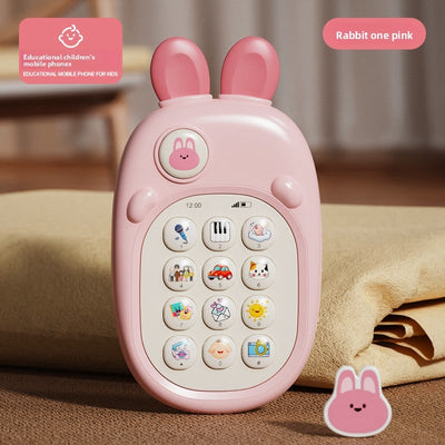 Baby Toy Phone - [rabbit-pink]