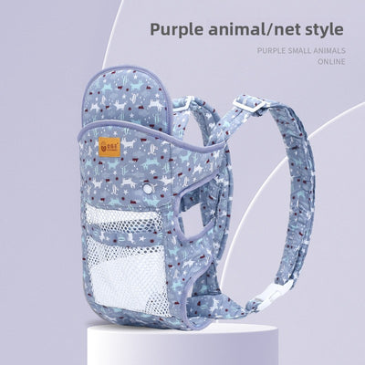 Lightweight Baby Carrier - purple fox comfortable mesh style