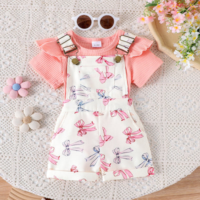 Girls Overalls Set - view 2