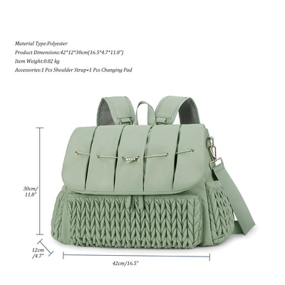 Quilted Diaper Bag - view 4