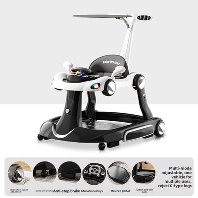 Musical Baby Walker - Black White L3