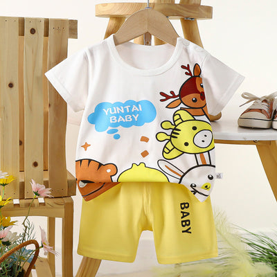 Kids Cotton Set - White Animal Set / 73 cm